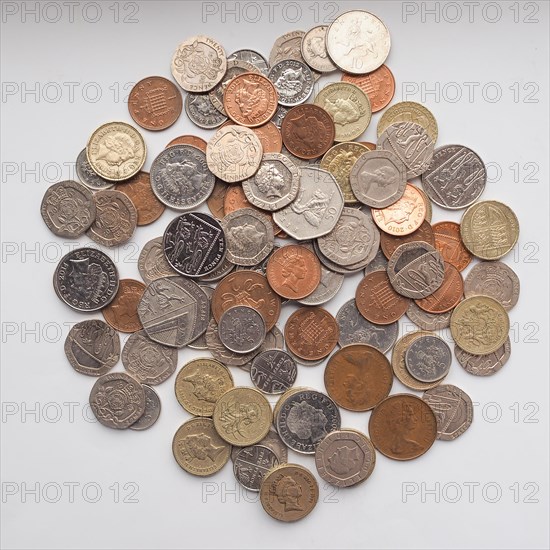 Pound coins, United Kingdom, Europe