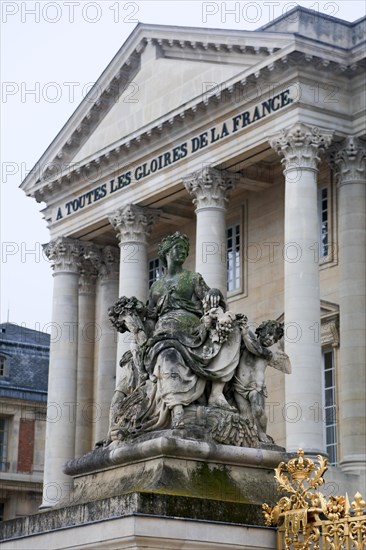 Dufour Wing, Chateau de Versailles, Yvelines department, Ile-de-France region, France, Europe