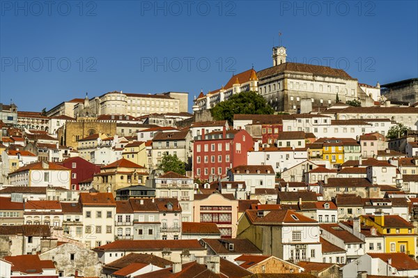 View at the town suburbs from above, Coimbra