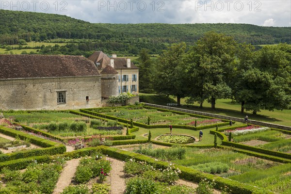 Chateau de Barbirey, Commarin, Departement Cote-d'Or, Burgundy, Bourgogne-Franche-Comte, France, Europe