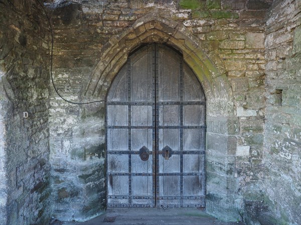 Tintern Abbey (Abaty Tyndyrn) in Tintern, UK