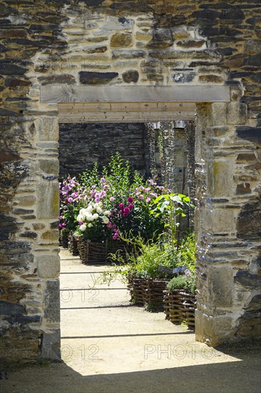 Enclosed parish of Enclos Paroissial de Pleyben from the 15th to 17th century, Finistere department, Brittany region, France, Europe