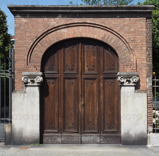 Ancient wooden gate