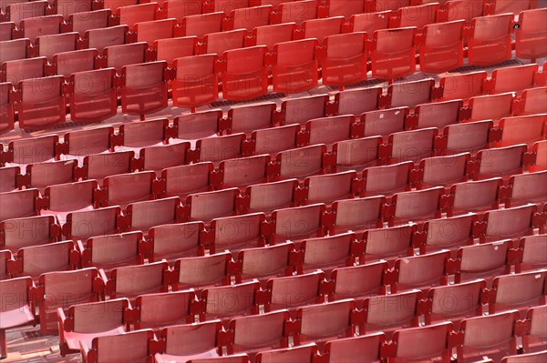 Seating in the Arena di Verona, Verona, Veneto, Italy, Europe