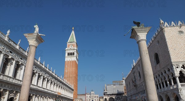 St Mark square in Venice, Italy, Europe