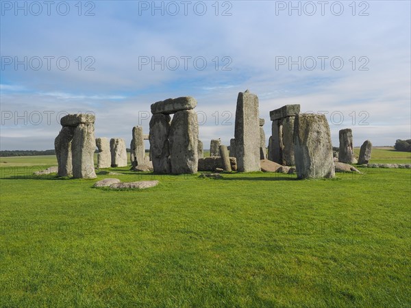 Stonehenge monument in Amesbury, UK