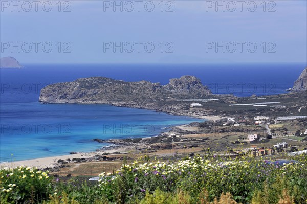 Falassarna beach, west coast, Crete, Greece, Europe