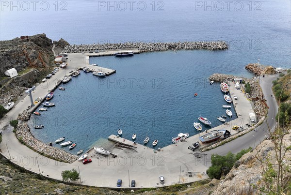 Harbour, Hora Sfakion, Crete, Greece, Europe