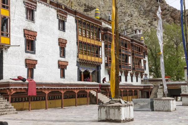 Hemis Gompa, a big Buddhist monastery in Central Ladakh belonging to the Drukpa lineage of Tibetan Buddhism. Leh District, Union Territory of Ladakh, India, Asia