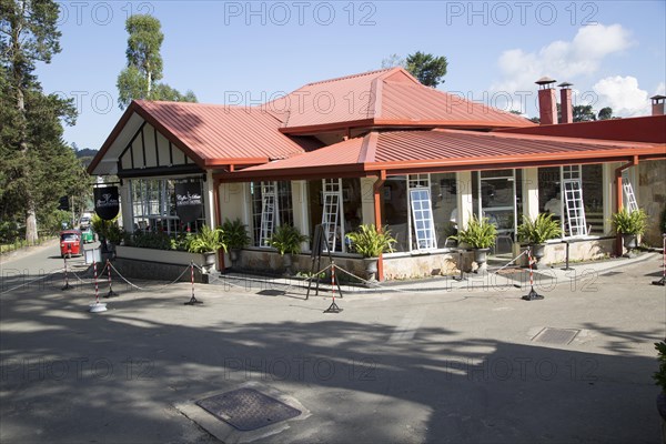 Cafe bar building of Grand Hotel, Nuwara Eliya, Sri Lanka, Asia