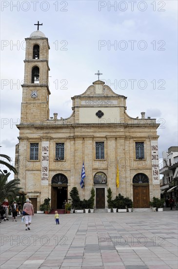 Holy Metropolitan Church and Greek Orthodox Cathedral of the Presentation of the Virgin Mary in Chania, Crete, Greece, Europe