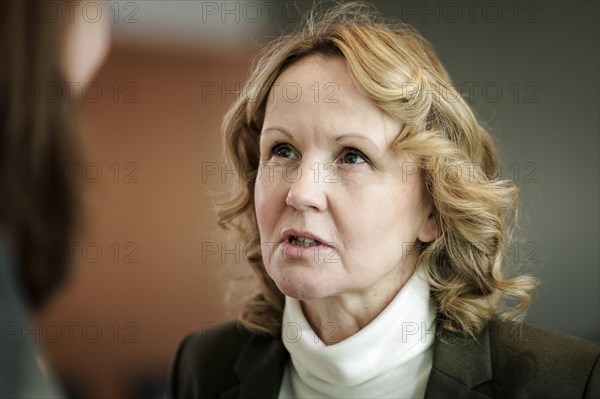 Steffi Lemke, Federal Minister for the Environment, Nature Conservation, Nuclear Safety and Consumer Protection, pictured during a Cabinet meeting. Berlin, 10.01.2024