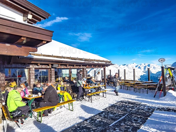 Rotkogelhuette, Soelden ski area, Tyrol