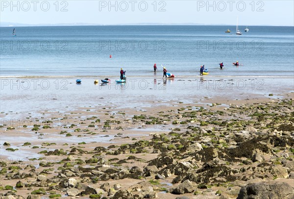 Oxwich beach, Gower peninsula, near Swansea, South Wales, UK