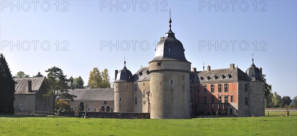 The castle of Lavaux-Sainte-Anne, Ardennes, Belgium, Europe