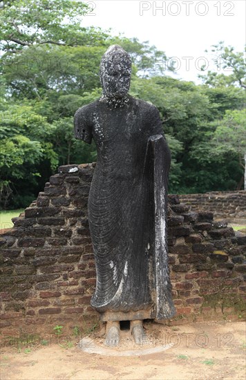 Pabula Vihara temple, UNESCO World Heritage Site, the ancient city of Polonnaruwa, Sri Lanka, Asia