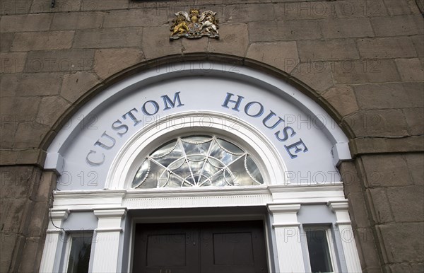 Historic Custom House building, Berwick-upon-Tweed, Northumberland, England, UK
