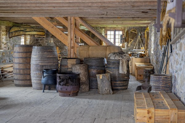 Fortress Louisburg inside camp Sydney Canada