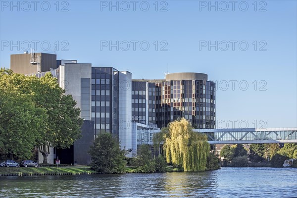 Headquarters of the Council of Europe, CoE, Conseil de l'Europe at Strasbourg, France, Europe