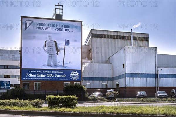 The Sugar refinery of Tienen, Tiense Suikerraffinaderij, Raffinerie Tirlemontoise at Tirlemont, Flemish Brabant, Belgium, Europe