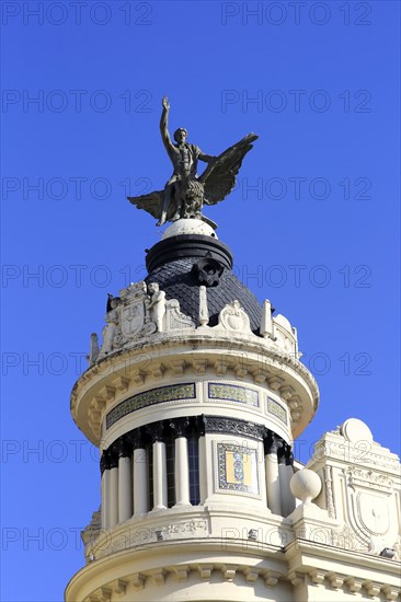 Union and the Phoenix building 1926, architect Benjamin Gutierrez Prieto, Plaza Tendillas, Cordoba, Spain, Europe