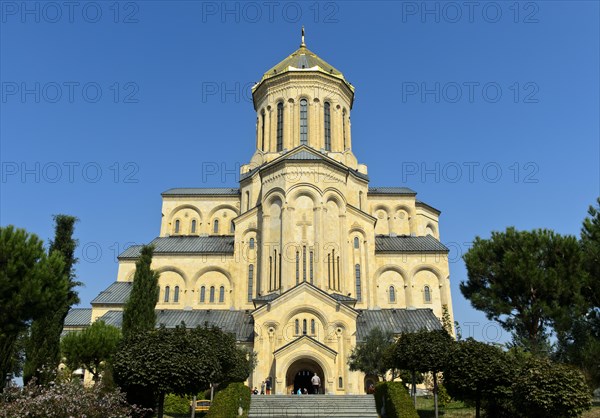 Sameba Cathedral, Holy Trinity Church, in the district of Avlabari, Tbilisi, Tbilisi, Georgia, Asia