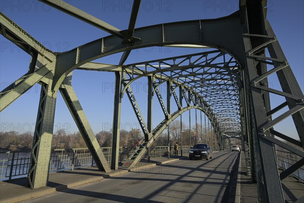 Eiswerder Bridge, Eiswerder Island, Hakenfelde, Spandau, Berlin, Germany, Europe