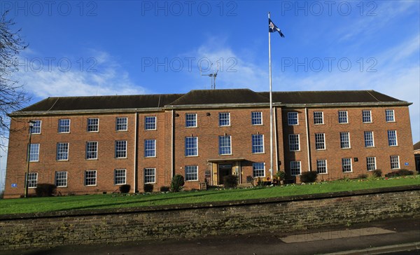 Wiltshire police headquarters building Devizes, Wiltshire, England, UK