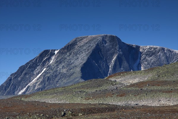 Snohetta, highest mountain in the Dovrefjell range, Dovrefjell-Sunndalsfjella National Park, Norway, Europe