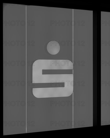 Sparkasse logo, black and white, Fulda Germany