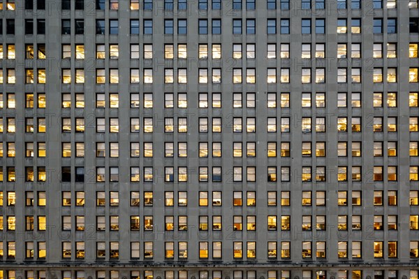 Detroit, Michigan, The First National Building, designed by architect Albert Kahn and built between 1921 and 1930. The office building is owned by Dan Gilbert's Bedrock Detroit