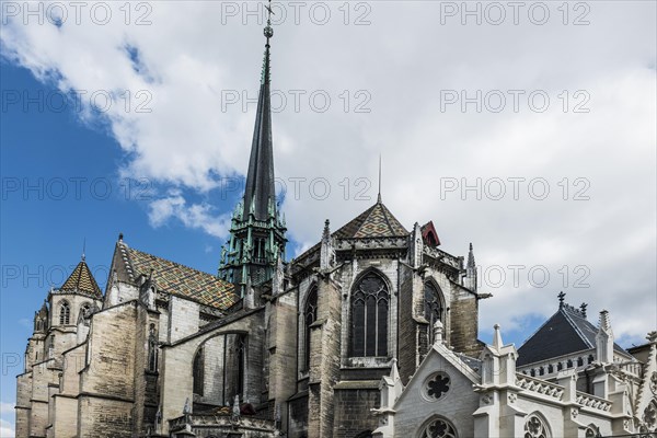Saint-Benigne Cathedral, Dijon, Cote d'Or department, Bourgogne-Franche-Comte, Burgundy, France, Europe