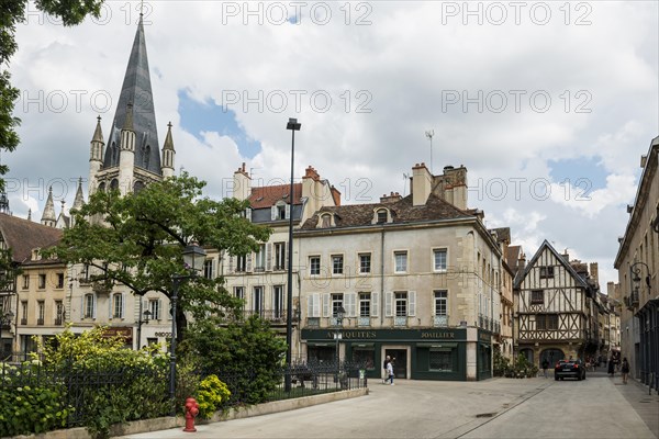 Old town, Dijon, Cote d'Or department, Bourgogne-Franche-Comte, Burgundy, France, Europe