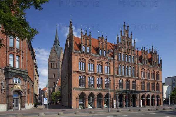 The Old Town Hall, Altes Rathaus in Hannover, Lower Saxony, Germany, Europe