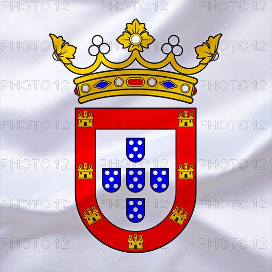The coat of arms of Ceuta, Spain, Studio, Europe