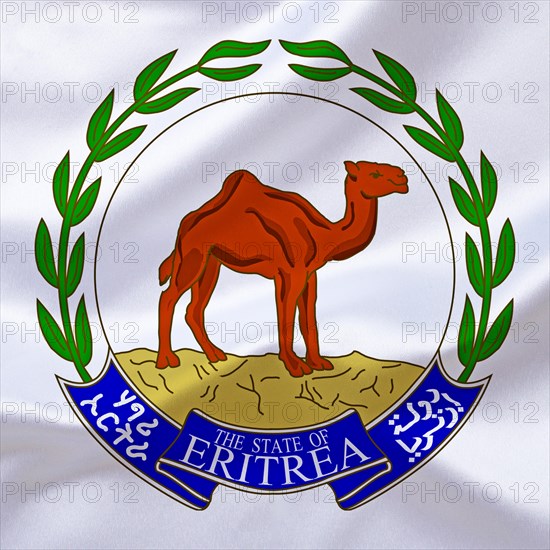 Africa, African Union, the coat of arms of Eritrea, Studio