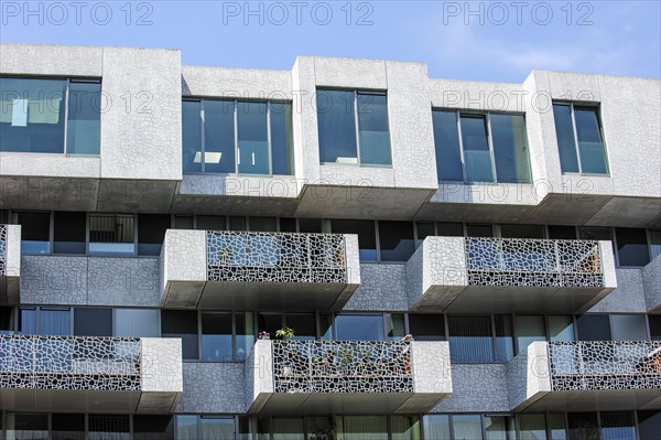 Modern flats in Leuven, Louvain, Belgium, Europe