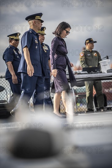 Annalena Baerbock (Alliance 90/The Greens), Federal Minister for Foreign Affairs, is travelling to the Republic of the Philippines, Malaysia and the Republic of Singapore from 10.01-14.01.2024. Visit to the Philippine Coast Guard vessel 'Gabriela Silang'Ae