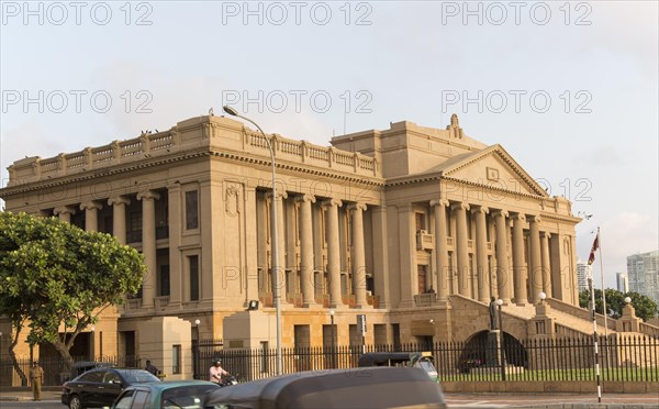 Old Parliament Building now the Presidential Secretariat offices, Colombo, Sri Lanka, Asia