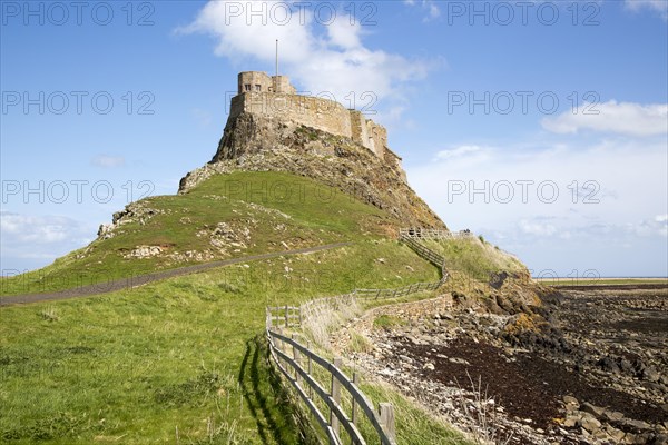 Lindisfarne Castle, Holy Island, Northumberland, England, UK