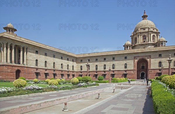 Rashtrapati Bhavan, official residence of the President of India in New Delhi