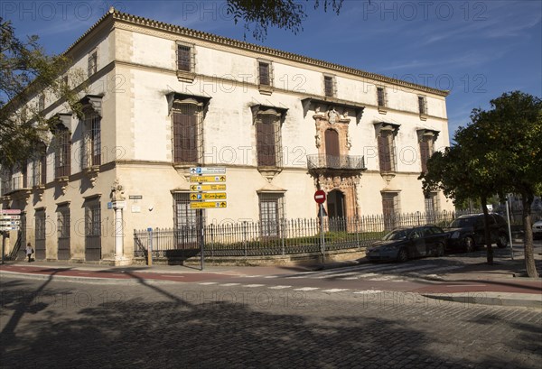 Eighteenth century building, Domecq Palace, Jerez de la Frontera, Spain, Europe