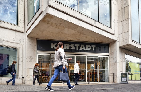 Galeria Karstadt Kaufhof shop at the Boulevard Berlin shopping centre. Galeria Karstadt Kaufhof has filed for insolvency, Berlin, 01.11.2022