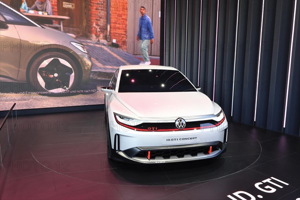 VW ID GTI Concept, IAA Mobility 2023, Munich, Bavaria, Germany, Europe