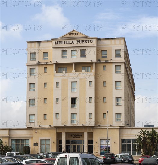 Hotel Melilla Puerto, Melilla autonomous city state Spanish territory in north Africa, Spain, Europe