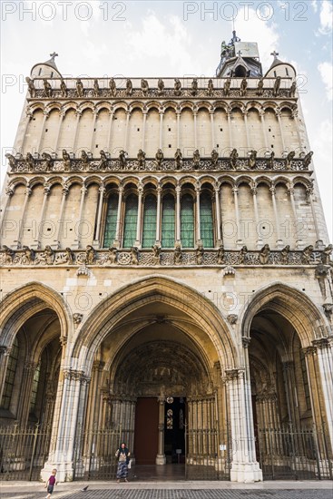 Notre-Dame de Semur-en-Auxois Cathedral, Dijon, Cote d'Or department, Bourgogne-Franche-Comte, Burgundy, France, Europe