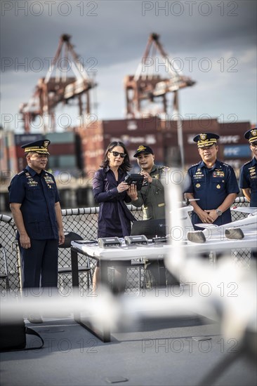 Annalena Baerbock (Alliance 90/The Greens), Federal Minister for Foreign Affairs, is travelling to the Republic of the Philippines, Malaysia and the Republic of Singapore from 10.01-14.01.2024. Visit to the Philippine Coast Guard vessel 'Gabriela Silang'Ae