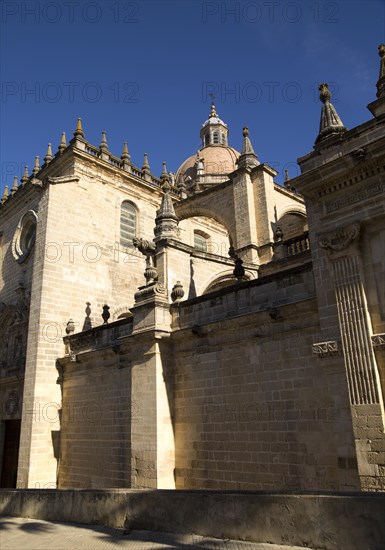 Cathedral church in Jerez de la Frontera, Cadiz province, Spain, Europe