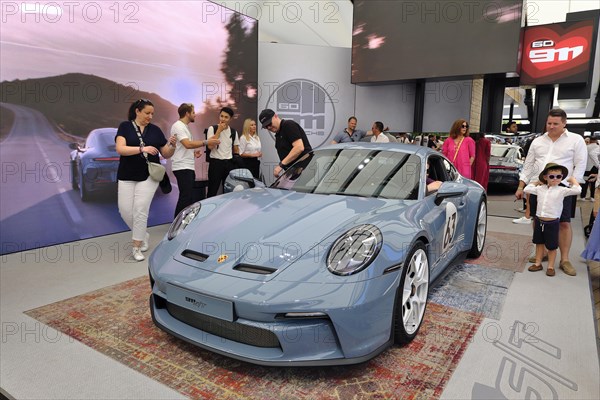 Porsche 911 S/T limited top-of-the-range model, IAA Mobility 2023, Munich, Bavaria, Germany, Europe