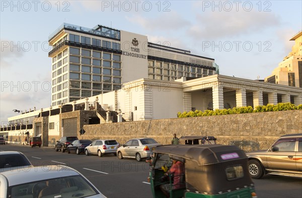 Modern architecture Kingsbury Hotel building central Colombo, Sri Lanka, Asia